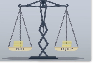 Debt equity