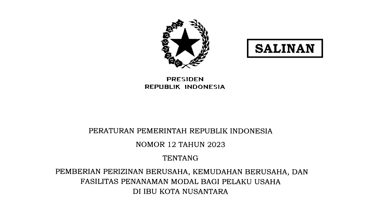 PP 12/2023 Terbit! Jokowi Tidak akan Pungut PPN Kendaraan Listrik di IKN