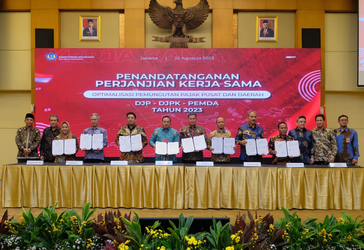 Optimalkan Penerimaan, DJP-DJPK Jalin Kerjasama dengan 113 Pemda