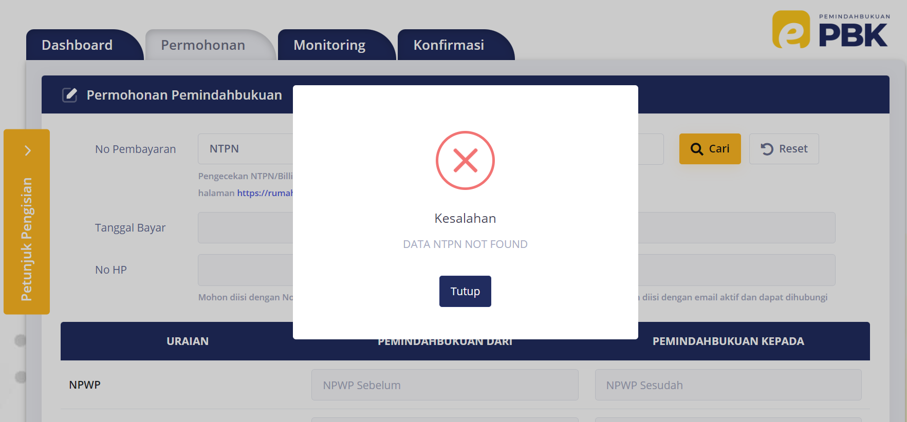 Data NTPN Tidak Ditemukan di e-PBK? Ikuti Tips Berikut Ini