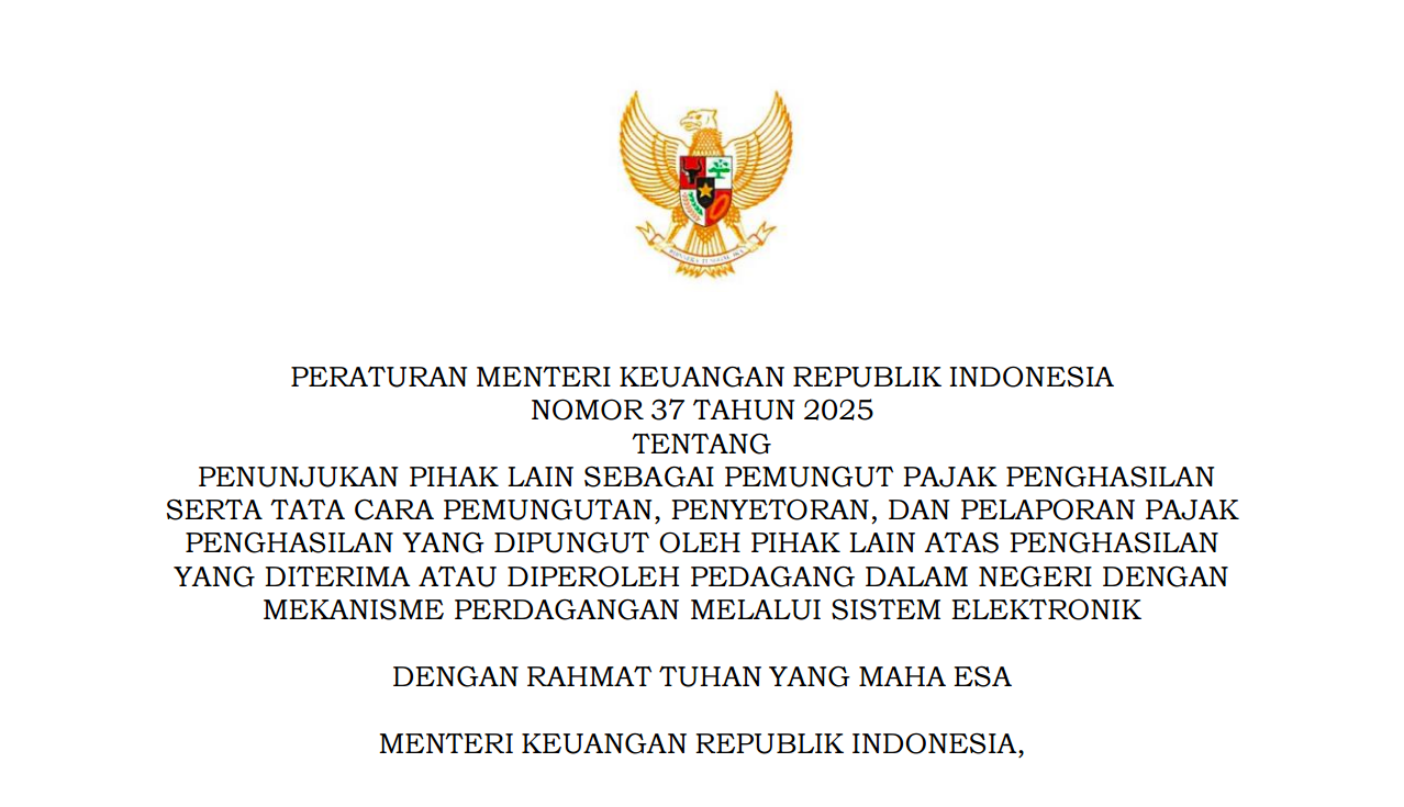 Pemerintah Rilis PMK 37/2025, Apa Saja Pokok Pengaturannya?