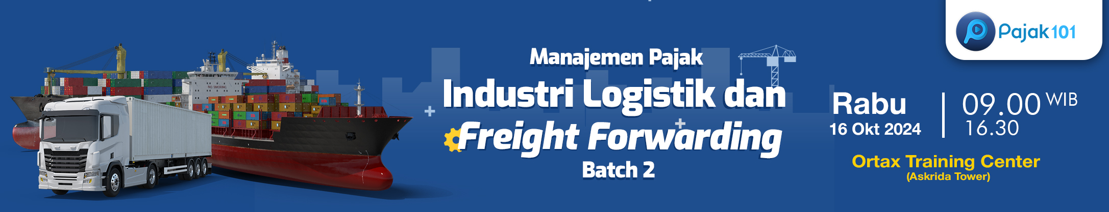 Manajemen Pajak Industri Logistik freight fowarding